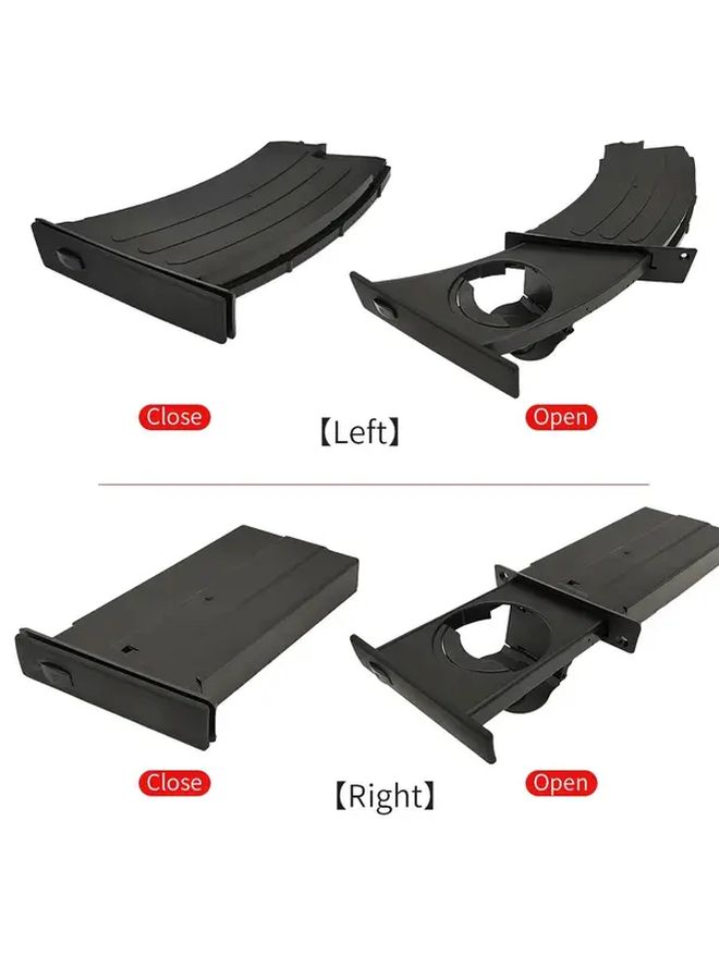 For BMW 5 Series E60 E61 M5 2004-2010 Center Console Cup Holder With Storage Door Right Color Compatible Left Right Hand Drive Easy Installation Durable Plastic Precise Fit Interior Accessory - Image 3
