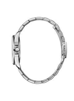 Lee Cooper ساعة لي كوبر النسائية، شاشة تناظرية وحزام معدني - LC08033.520، فضية  - Image 3