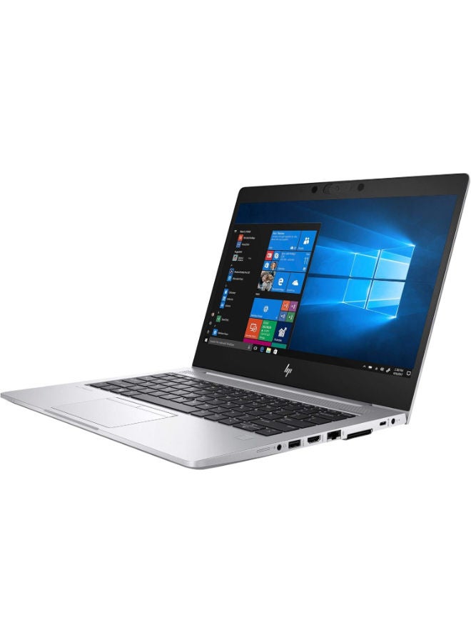 HP لابتوب HP EliteBook 735 G6، AMD Ryzen 5 PRO 3500U، 256GB SSD، 8GB RAM، رسومات AMD Radeon Vega، شاشة 13.3 بوصة FHD، ويندوز 10 برو - فضي (مجددة)، درجة A، ضمان 6 أشهر - Image 1