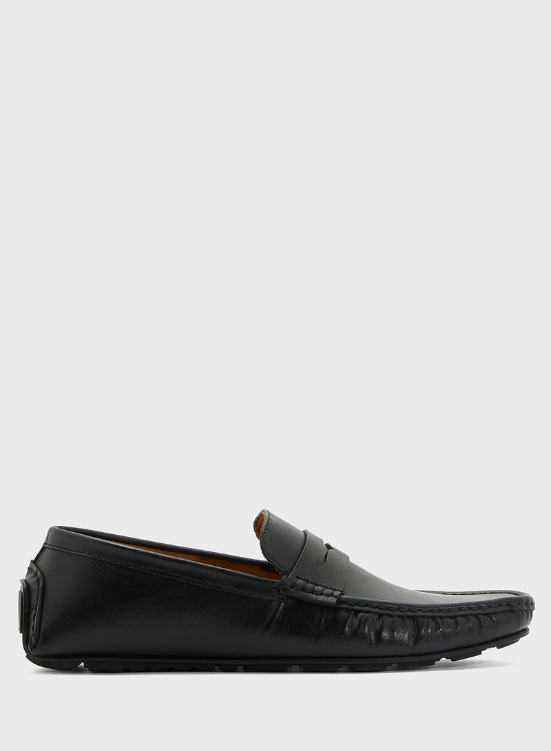 Robert Wood Genuine Leather Loafers  - Image 1