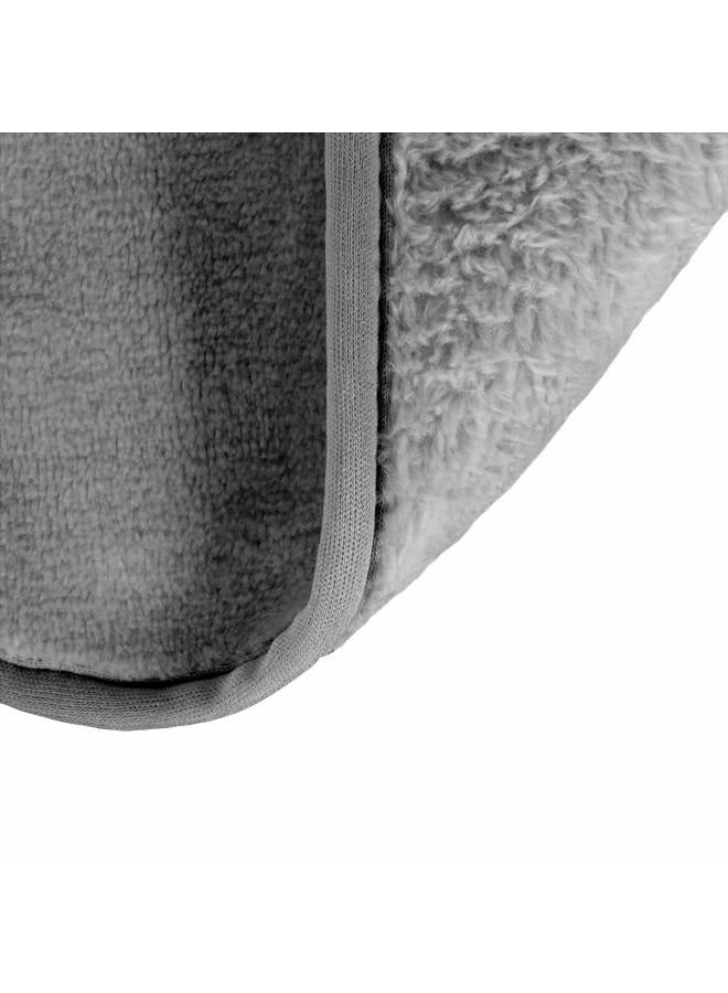 Eurow Makeup Removal Cleaning Cloth, 8 by 8 Inches, Gray, Pack of 4 - Image 4