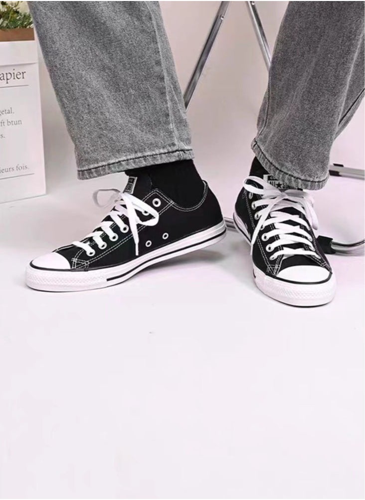 CONVERSE - All Star classic canvas shoes with a sports - casual aesthetic for unisex wear, offering not only a trendy appearance but also all - day comfort during various activities. - Image 1
