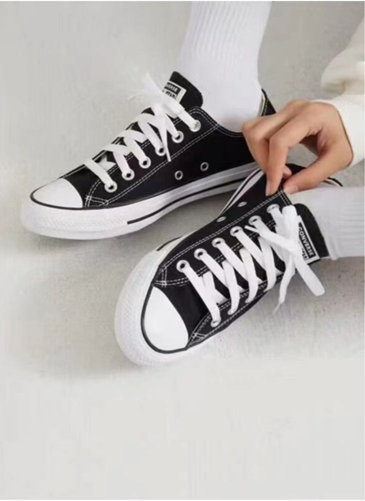 CONVERSE - All Star classic canvas shoes with a sports - casual aesthetic for unisex wear, offering not only a trendy appearance but also all - day comfort during various activities. - Image 1