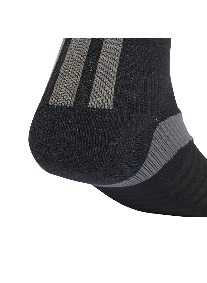 Adidas Runxclima Sock Black Running Socks For Unisex 2 - 3.5