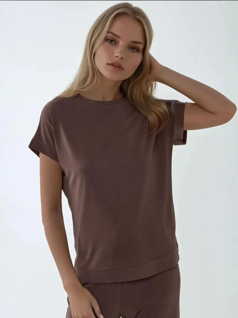HICCUP Soft Touch Basic T-Shirt Busem Collection