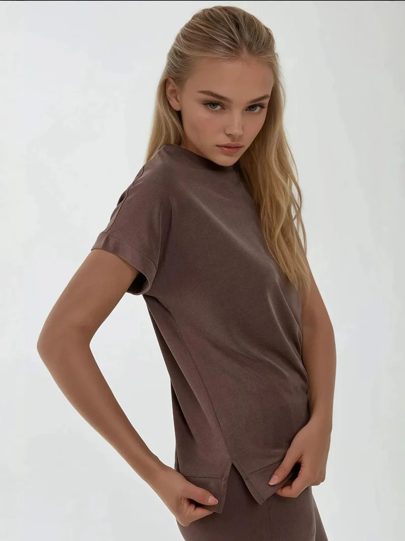 HICCUP Soft Touch Basic T-Shirt Busem Collection