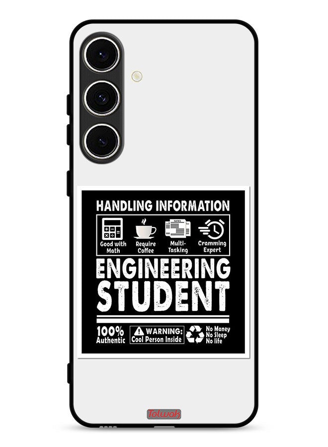 Tolwak Samsung Galaxy S24 FE 5G Protective Case Cover Engineering Student Sticker - Image 1