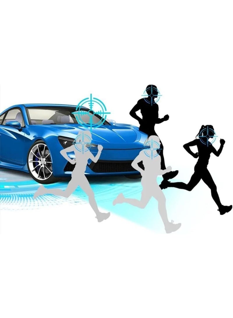 Dash Cam 3 Channel with Rear Camera, Front Inside Rear View, Night Vision, Wide Angle Lens, Car DVR Recorder - Image 2