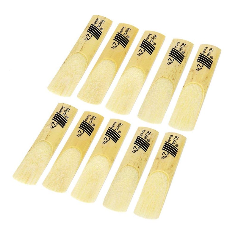 GRABIT 10pcs Saxophone Reeds Strength 2.5 Reeds - Image 3