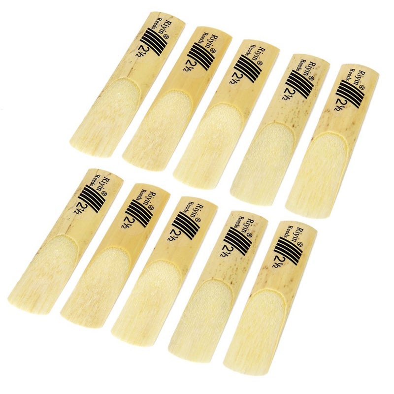 GRABIT 10pcs Saxophone Reeds Strength 2.5 Reeds - Image 2