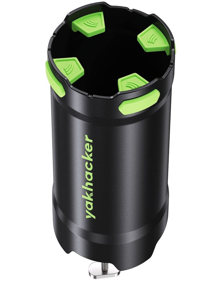 YAKHACKER Kayak Cup Holder with Rubber Tab - Original Since 2023 - Multi-Functional and Anti-toppling Cup Holder for Kayak - Phone Holder, Drinks Holder, Fishing Tool, Kayak Track Mount Install - Image 1