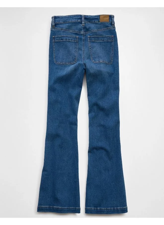 American Eagle AE Next Level Super High-Waisted Flare Jean