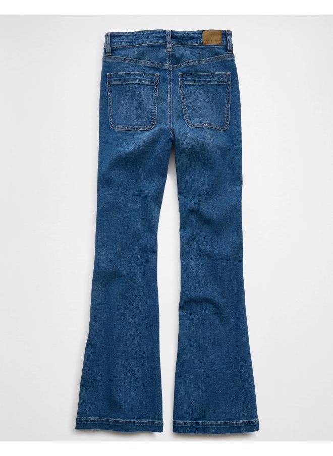 American Eagle AE Next Level Super High-Waisted Flare Jean  - Image 4