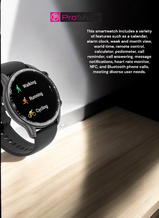 Prostyle Smart Watch Cruise Collection – Bluetooth Calling Fitness Tracker with Heart Rate & SpO2 Monitor, Sports Smartwatch for Men & Women, Water Resistant, Sleep & Step Tracker, Compatible with Android & iOS - Image 5
