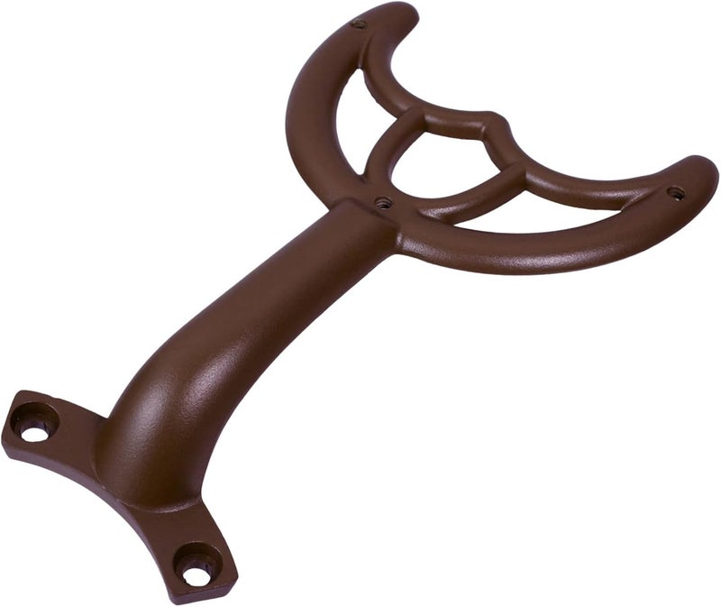 Coffee Ceiling Fan Support Rod Bracket Replacement Blades Safety Enhancement - Image 1