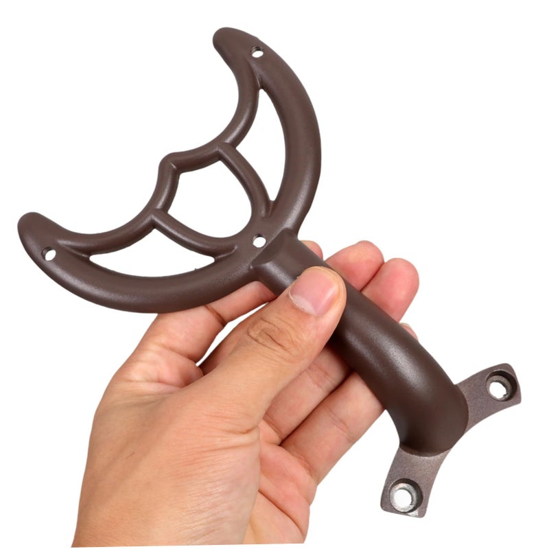 Coffee Ceiling Fan Support Rod Bracket Replacement Blades Safety Enhancement - Image 4
