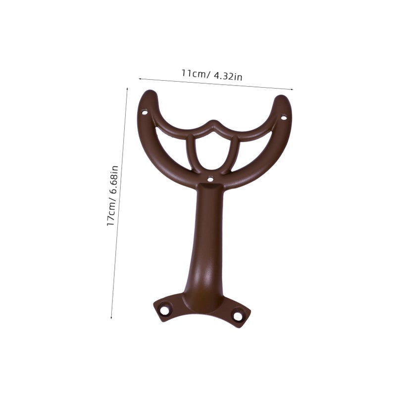 Coffee Ceiling Fan Support Rod Bracket Replacement Blades Safety Enhancement - Image 3