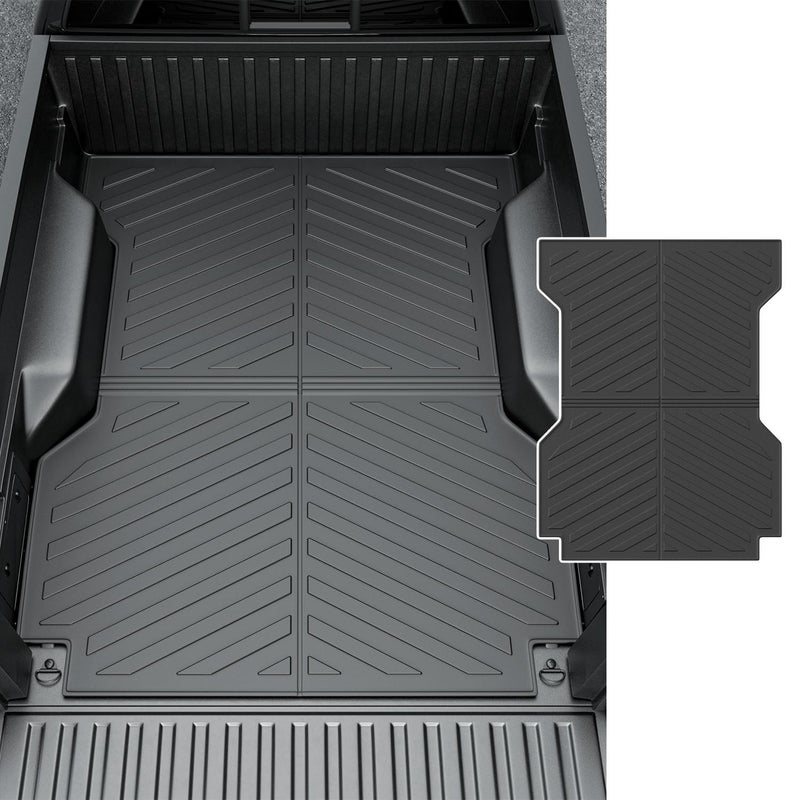 powoq 6FT Truck Bed Mat Compatible with 2005-2023 Toyota Tacoma Truck Bed Liner TPE Material Replacement for 2005-2016 2017 2018 2019 2020 2021 2022 2023 Toyota Tacoma Accessories(6FT Bed Mat) - Image 1