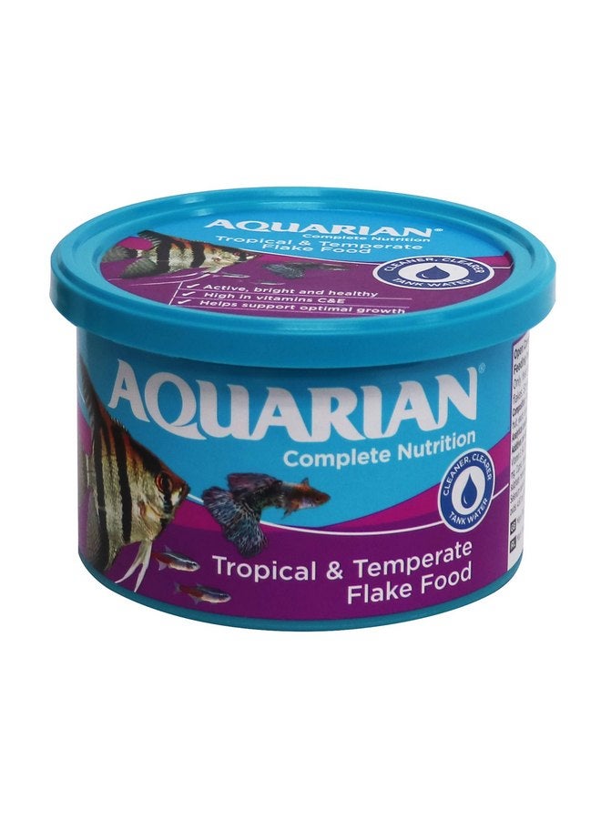 Aquarian Tropical Fish Flakes 50g - Image 1