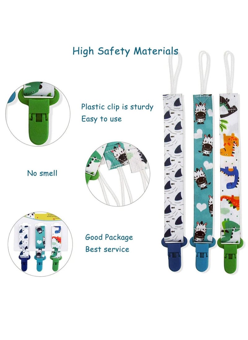 RATSAW 3 Pack Pacifier Clip Universal Holder Leash  - Image 3