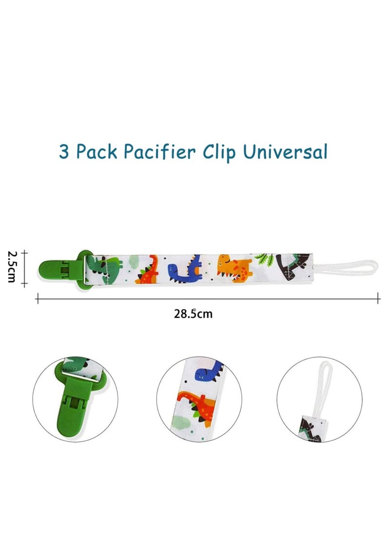 RATSAW 3 Pack Pacifier Clip Universal Holder Leash  - Image 4