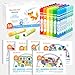 Shuttle Art 48 Pack Washable Dot Markers 12 Assorted Colors with 6 Activity Books Fun Art Supplies for Kids Toddlers Non Toxic WaterBased Paint Daubers 4 Sets x 12 Colors Dot Markers - Image 3