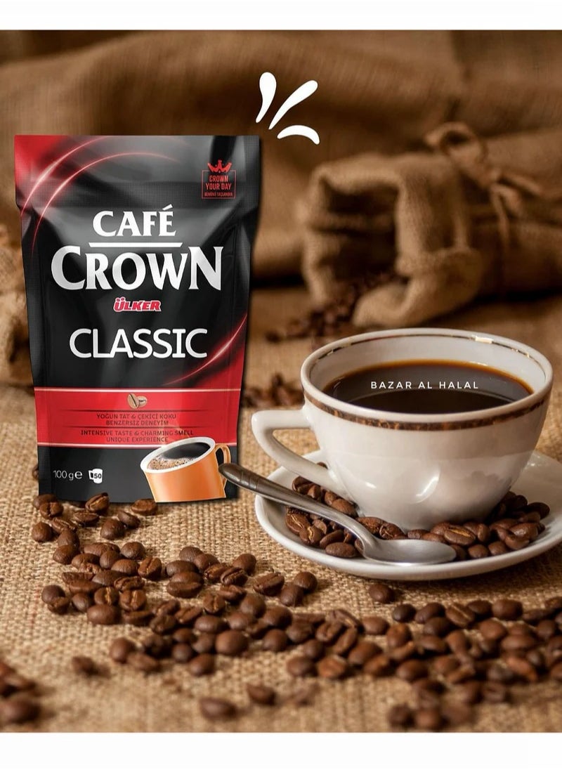 Ulker Ulker Cafe Crown Classic Turkish Instant Coffee - 100g  - Image 3