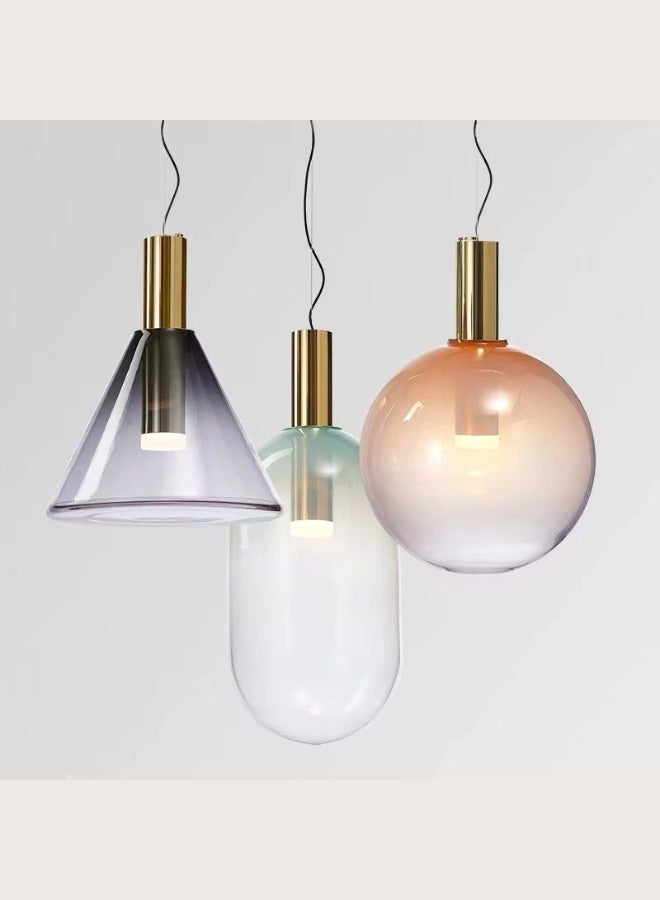 MAAC HOME MAAC Home Azalea - Geometric Shaped Lamps L Modern Decorative Stylish Elegant Contemporary Minimalist Pendant Lamp for Bedroom, Living Room, Office, Home Decor  - Image 1