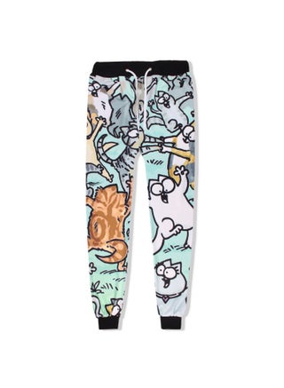 New One Piece Printed Legged Sports And Leisure Pants - pzsku/ZA4F5EA82B749A040E853Z/45/_/1736761717/59662a23-04f4-4d9a-b7db-2cbc39993014