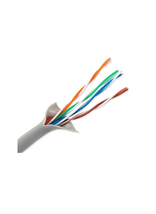 Generic Original Genuine Meiyuer CATegory 5e Pure Copper Network Cable CAT5e Finished Jumper Da Standard Tested 1m - 10m-Color:Gray-Cord Length:5m  - Image 2