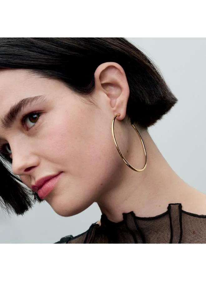 باندورا أقراط دائرية مفتوحة  مم