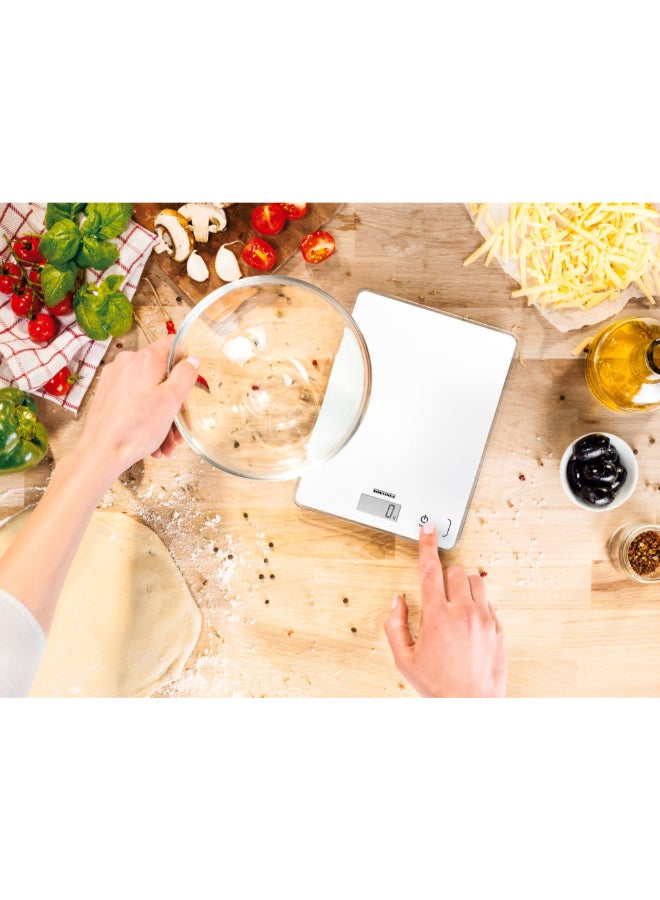 SOEHNLE Page Compact 300 Digital Kitchen Scale White 2.5 x 19.2 x 23.4 cm 61501 - Image 4