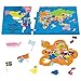 Imagimake Mapology World Map Puzzle Includes Country Flags Capitals Fun Jigsaw Puzzle Kids Ages 58 Educational Toys for Ages 813 Geography Gifts for Girls Boys 5 6 7 8 9 10 11 12 - Image 2