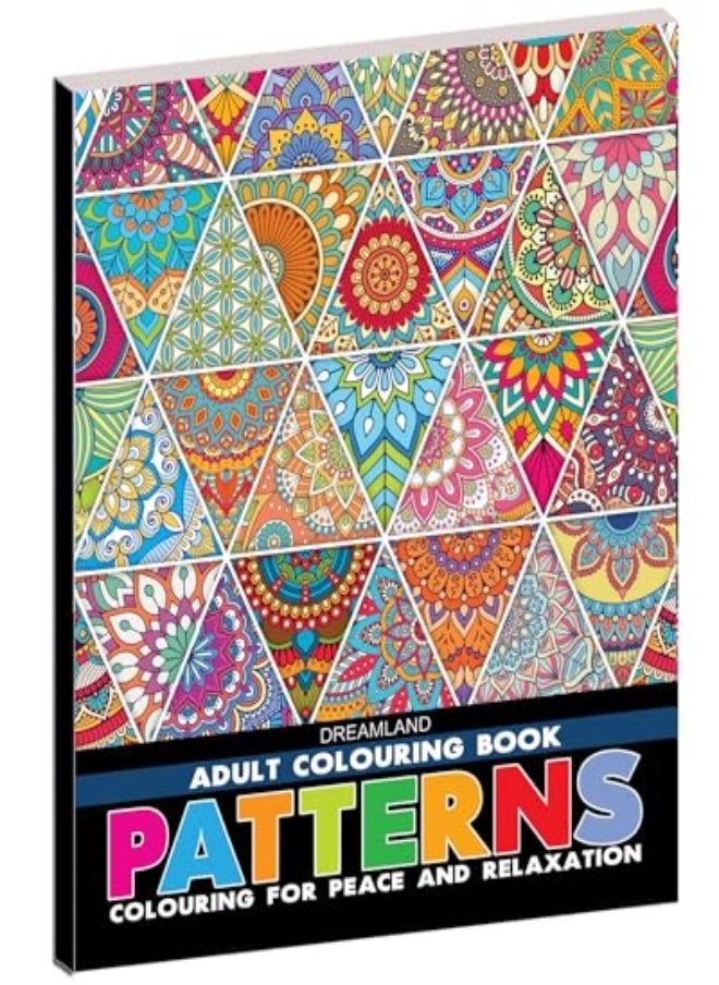 Patterns- Colouring Book For Adults 