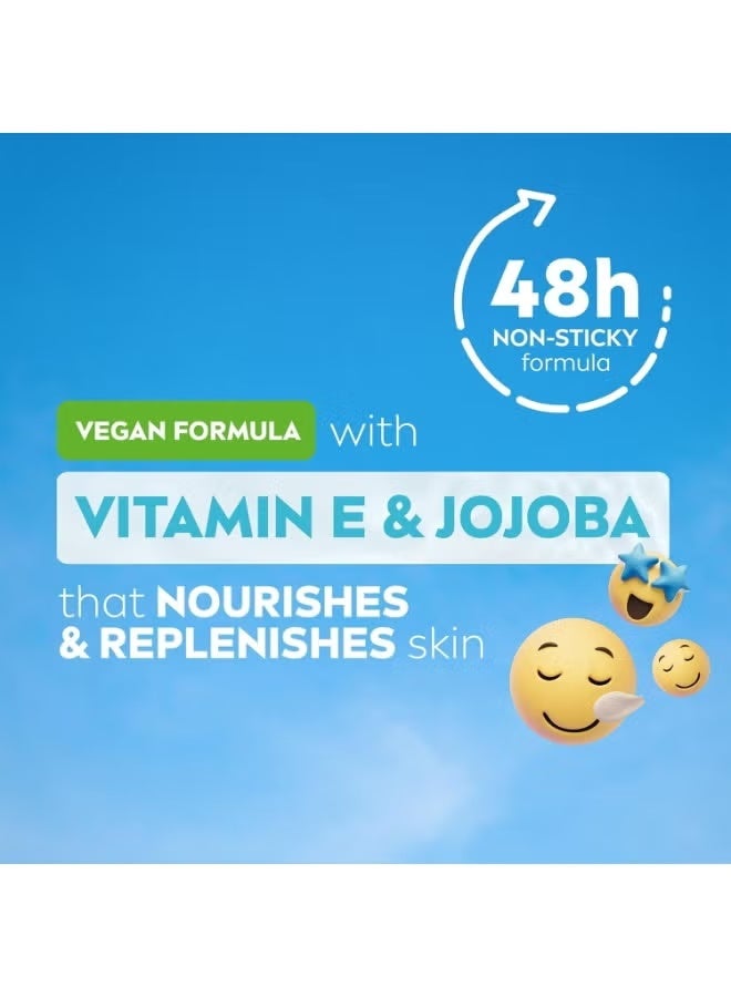 نيفيا كريم مرطب ومنعش للوجه والجسم واليدين بفيتامين E وزيت الجوجوبا 75 مل - Image 2