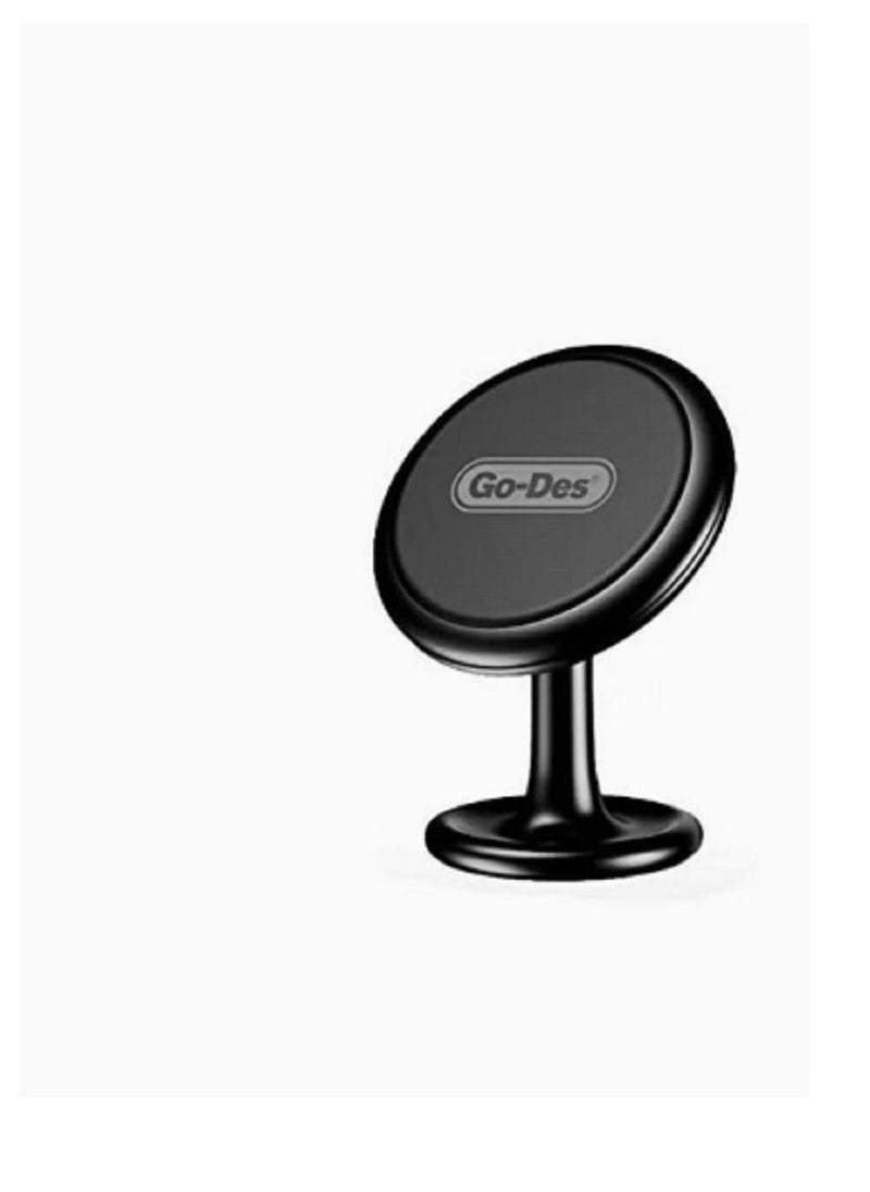 GO-DES GD-HD658 360° Rotation Super Magnetic Mobile Phone Car Holder for All Mobiles, Tablets and iPads - Image 1