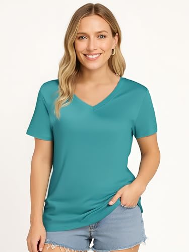 Opna Women's Short Sleeve Moisture Wicking Athletic Shirts - Image 2