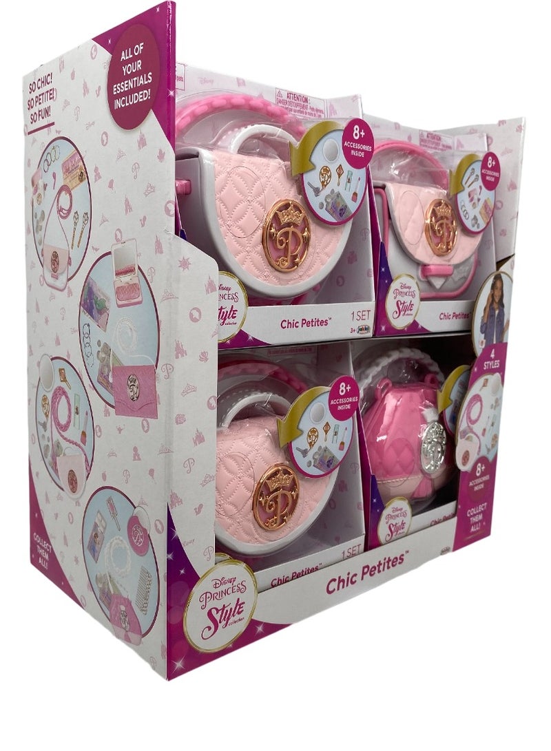 Disney حقائب أكسسوارات ديزني برينسيس ستايل شيك بيتي، قطعة واحدة متنوعة (قد يختلف النمط واللون) | لعب تمثيلي | أكسسوارات موضة | هدية للأطفال والمراهقين - Image 2