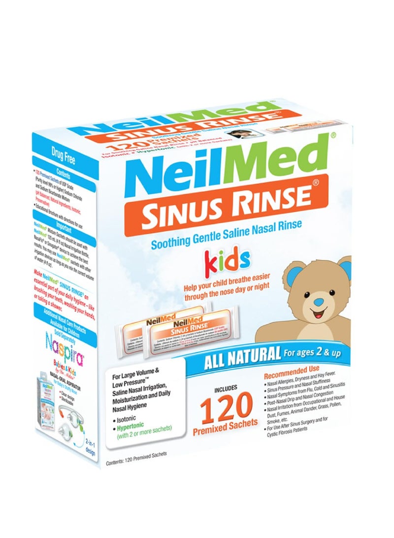 Neilmed Saline Nasal Rinse Kids 120 Sachets