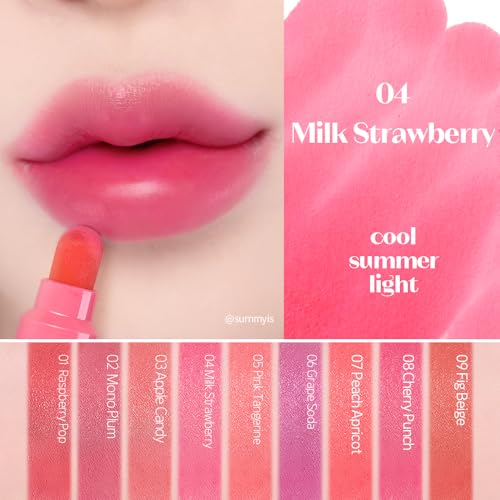 ETUDE Dear Darling Marker Tint #4 Mlik Strawberry (5g) | Hydrating & Long Lasting Lip Stain | High Pigmented Lip Maker with Easy Drawing Tip | Korean Lip Tint, Korean Makeup, Kbeauty - Image 3