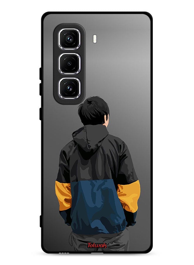 Tolwak Infinix Hot 50 Pro Plus 4G Protective Case Cover Boy Portrait Art - Image 1