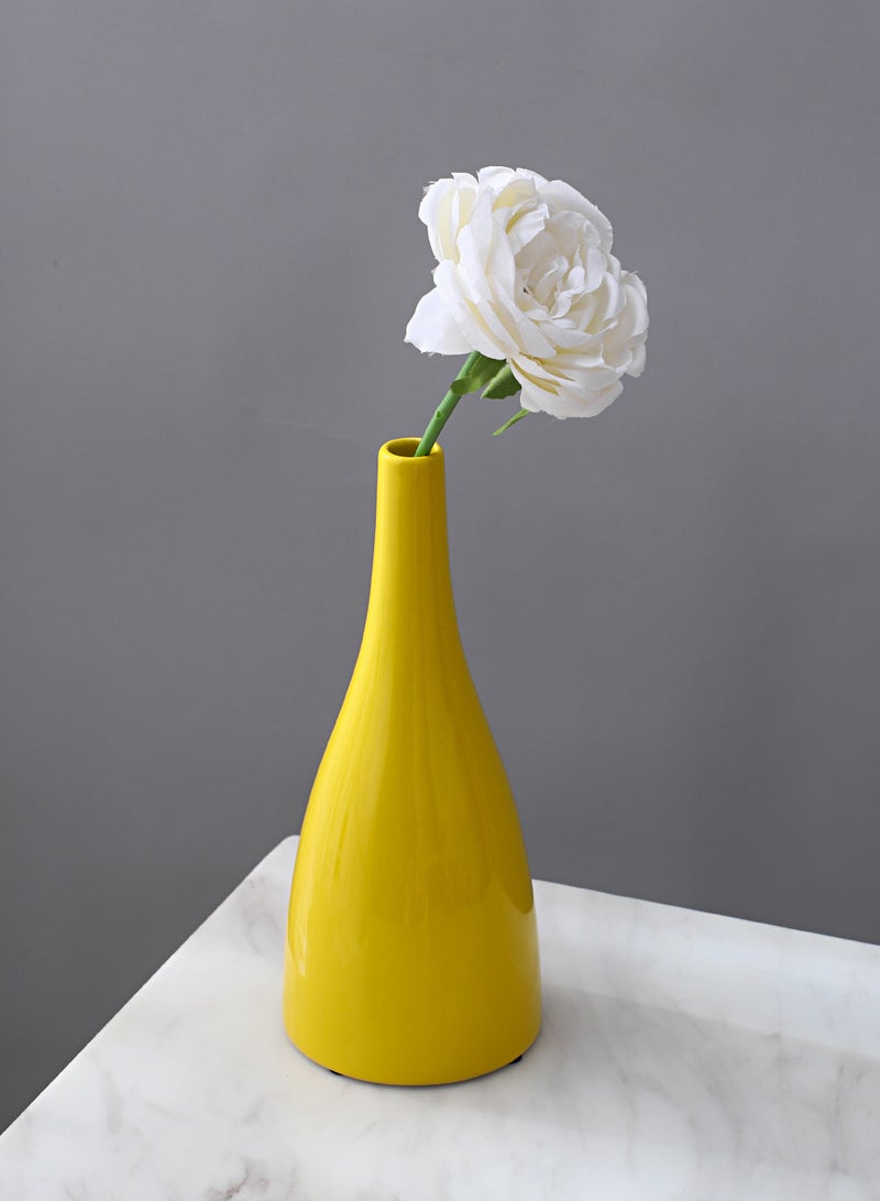 Shuer 10.5cm Creative Modern Simple Ceramic Vase Art Life Vase Living Room Bedroom Flower Arrangement Decoration Ornaments - Image 3