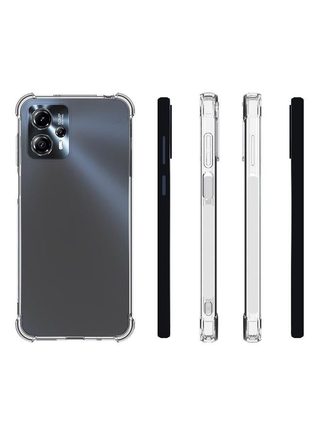 اس-توب جراب لهاتف Motorola Moto G23 مقاوم للصدمات ومضاد للانزلاق مصنوع من مادة TPU السميكة - Image 2