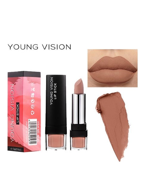 Matte Nude Lipstick Velvet Lip Gloss Non-Fading Non-Sticky Cup Nude Lipstick Matte Lip Stain Long Lasting Waterproof Lipstick for Women Girls Daily Lip Makeup