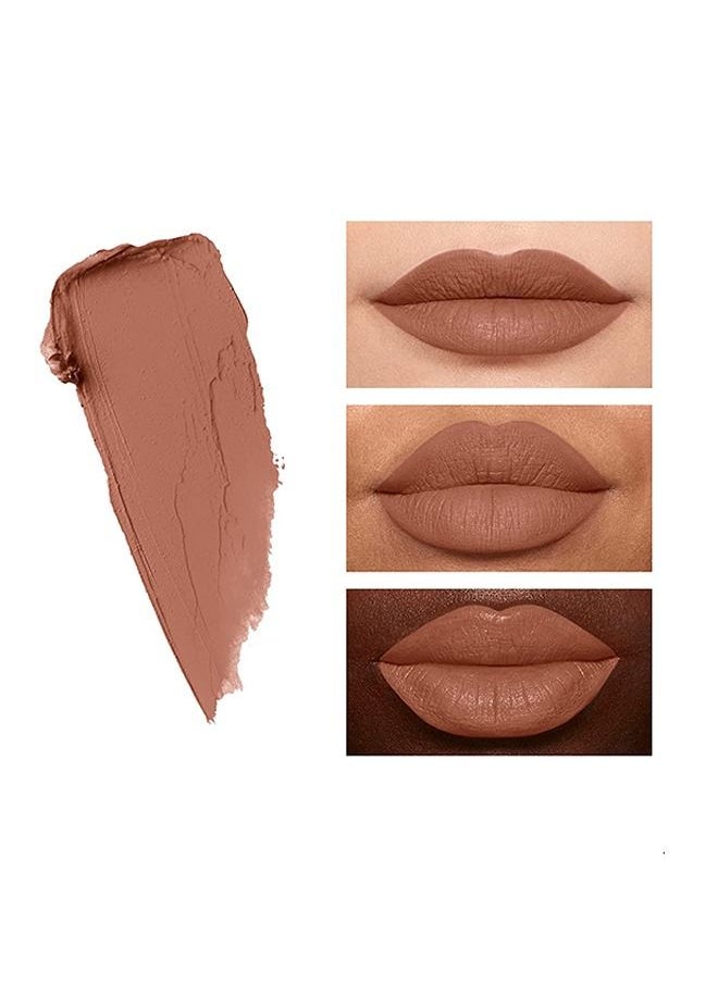 Matte Nude Lipstick Velvet Lip Gloss Non-Fading Non-Sticky Cup Nude Lipstick Matte Lip Stain Long Lasting Waterproof Lipstick for Women Girls Daily Lip Makeup