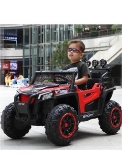 Generic Electric Car for Kids, Electric Car Race Winner Desert Safari Ride On Upgraded Electric Ride On Thumper Buggy, Battery Operated 12V, Ride on Toy Gift for Children, Girls, Boys  - Image 2