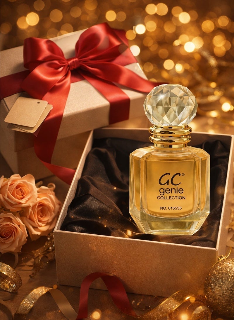Genie Collection GC Paradise Long Lasting Women’s Perfume | No. 5535 EDP Perfume | Citrus, Jasmine & Woody Blend, 25ml - Image 4