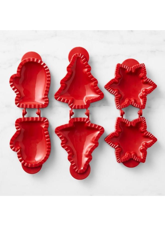 CookieMoulds Apple Pie Pie Mold Biscuit Mold-Color:3 Pack - Image 2