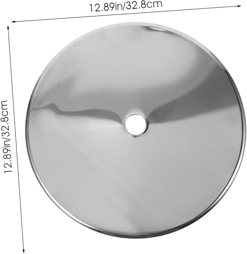 غطية حلقة محول موقد التعريض 32.8 × 32.8 سم لطاولات الحساء سهلة التنظيف - Image 3