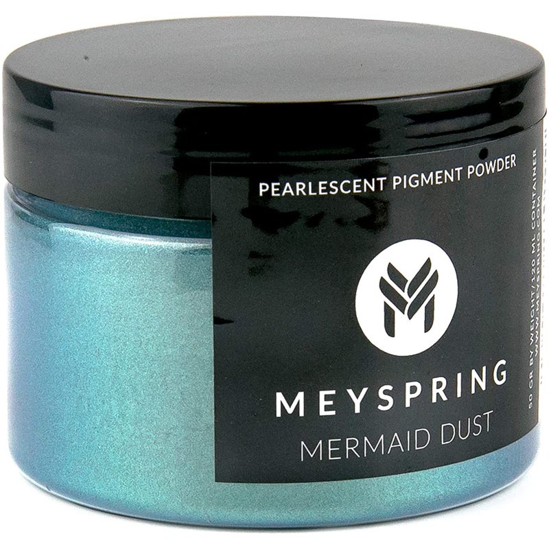 MEYSPRING Mermaid Dust Epoxy Resin Color Pigment 50 Grams Great for Resin Art Epoxy Resin and UV Resin Mica Powder for Epoxy Resin